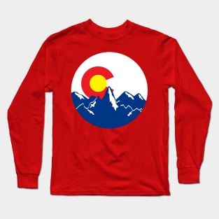 Colorado State Flag Long Sleeve T-Shirt